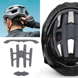 MTB kerékpáros sisak beépített USB LED-es lámpákkal, piros lámpa, szürke 7