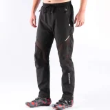Thermo-Radhose, wasser- und windabweisend, Größe 2XL, schwarz