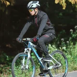 Thermo-Radhose, wasser- und windabweisend, Größe 2XL, schwarz 5