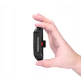 Crvena vodootporna USB-A stražnja biciklistička svjetiljka za ispod sjedala 2