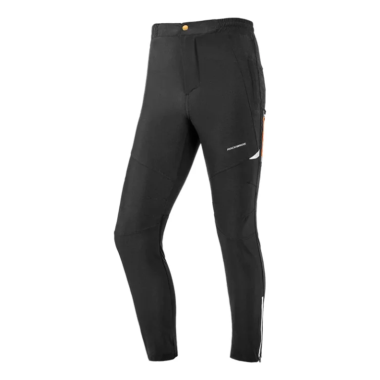 Kényelmes kerékpáros nadrág, lélegző anyag, 2XL méret, fekete