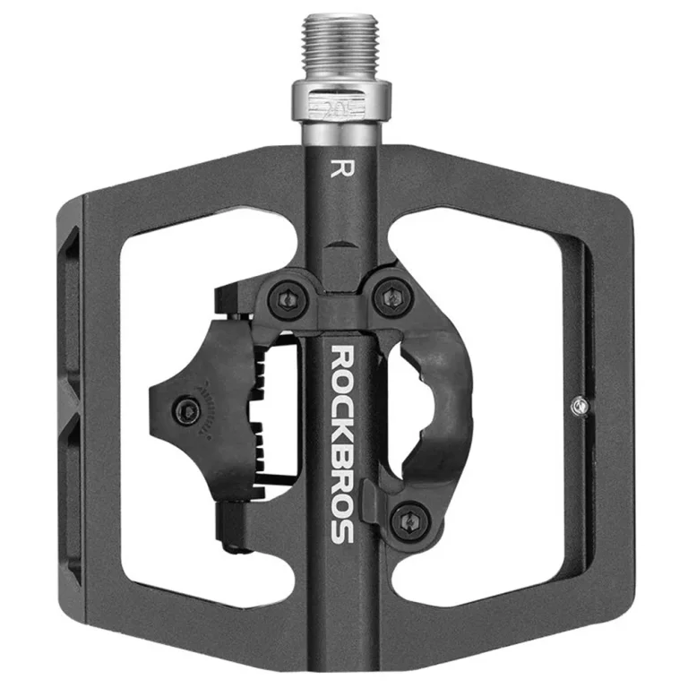 MTB kerékpár pedálkészlet Shimano SPD rögzítőkkel - fekete
