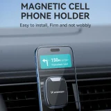 Mágneses telefon tartó az autó szellőzőnyílásához, fekete 6