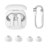 Bowie E19 TWS vezeték nélküli fülhallgató USB-C csatlakozóval – fehér 7