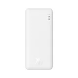 Airpow 20 W 10 000 mAh-s power bank 30 cm-es USB-A–USB-C kábellel – fehér 2