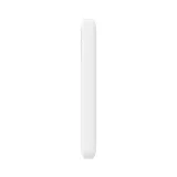 Airpow 20 W 10 000 mAh-s power bank 30 cm-es USB-A–USB-C kábellel – fehér 6