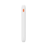 Airpow 20 W 10 000 mAh-s power bank 30 cm-es USB-A–USB-C kábellel – fehér 7