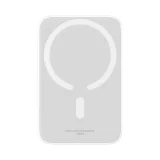 6000 mAh-s mágneses Mini Air 20 W-os power bank USB-C kábellel – Fehér 3