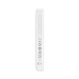 6000 mAh-s mágneses Mini Air 20 W-os power bank USB-C kábellel – Fehér 6