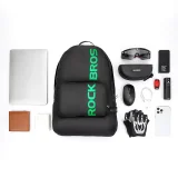Vízálló, összecsukható sport hátizsák 46,5x38 cm, 18 l – fekete 4