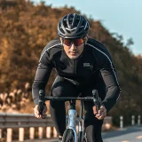 Majica za biciklizam s dugim rukavima za toplu jesen/zimu, veličina M - crna 6
