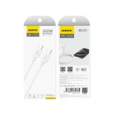 L4C USB-C–USB-C kábel 30 W, 480 Mb/s, 2 m – fehér 2