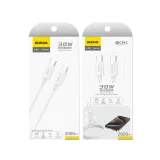L4C USB-C–USB-C kábel 30 W, 480 Mb/s, 2 m – fehér 3