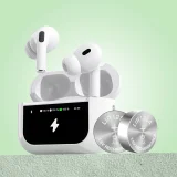 U19 fülbe helyezhető TWS vezeték nélküli Bluetooth 5.3 fülhallgató LED-kijelzővel – Fehér 10