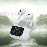 U19 fülbe helyezhető TWS vezeték nélküli Bluetooth 5.3 fülhallgató LED-kijelzővel – Fehér 6