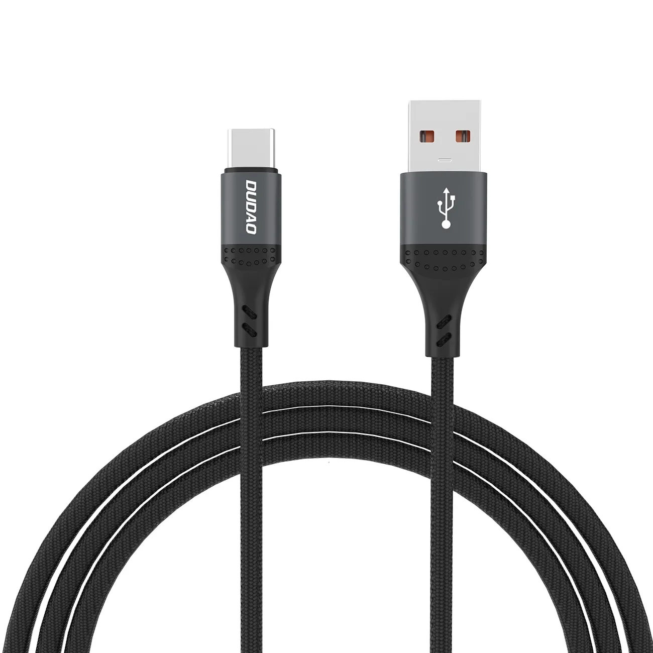 L3ST fonott USB-A–USB-C kábel, 5 A, 1,2 m, fekete L3ST fonott USB-A–USB-C kábel, 5 A, 1,2 m, fekete