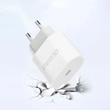 Kis A14EUC PD 20 W USB-C fali töltő + USB-C kábel – Fehér 6