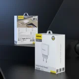 Kis A14EUC PD 20 W USB-C fali töltő + USB-C kábel – Fehér 9