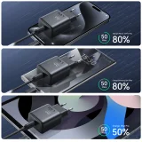USB-C PD QC 20 W-os fali töltő – fekete 11