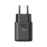 USB-C PD QC 20 W-os fali töltő – fekete 2