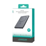 5000 mAh-s USB-C 20 W PD powerbank 15 W-os vezeték nélküli töltéssel – szürke 8