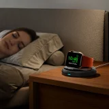 Összecsukható vezeték nélküli töltő Apple Watch-hoz – fekete 7