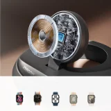 Összecsukható vezeték nélküli töltő Apple Watch-hoz – fekete 9
