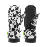 Panda Heat gyermek ujjatlan síkesztyű, S méret - fekete/fehér 2
