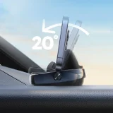 Držač za telefon za automobil s punjačem - crni 10