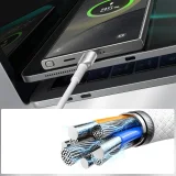 Cutting-Edge Series 3A USB-A–USB-C kábel, 1,2 m, szürke 11
