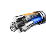Cutting-Edge Series 3A USB-A–USB-C kábel, 1,2 m, szürke 4