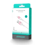 Crystal-Clear Series 3A USB-A – iPhone Lightning kábel, 1,2 m, fehér 8
