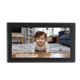 15,6 hüvelykes digitális képkeret 8 GB-os microSD-kártyával, WiFi-vel és hangszóróval, MP4 és AVI formátumok támogatásával, Frameo PFF-1514B – fekete 2