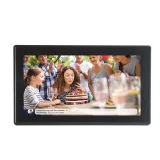 15,6 hüvelykes digitális képkeret 8 GB-os microSD-kártyával, WiFi-vel és hangszóróval, MP4 és AVI formátumok támogatásával, Frameo PFF-1514B – fekete 5