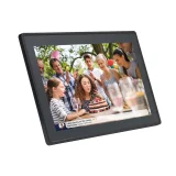 15,6 hüvelykes digitális képkeret 8 GB-os microSD-kártyával, WiFi-vel és hangszóróval, MP4 és AVI formátumok támogatásával, Frameo PFF-1514B – fekete 6