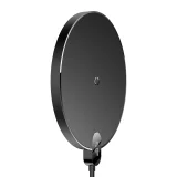 Digitális LED-kijelzős, 2. generációs, 15 W-os USB-C induktív töltő – fekete 2