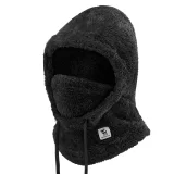 Qunature Arctic Velvet síbalaclava, M méret - fekete 2