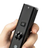 5000 mAh-s, 1500 lm-es, IPX6-os első kerékpárlámpa Garmin és GoPro tartóval – fekete 2