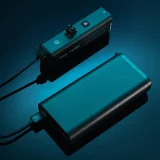 5000 mAh-s, 1500 lm-es, IPX6-os első kerékpárlámpa Garmin és GoPro tartóval – fekete 4
