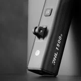 5000 mAh-s, 1500 lm-es, IPX6-os első kerékpárlámpa Garmin és GoPro tartóval – fekete 8