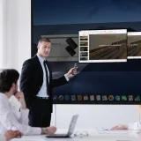 Távirányítós lézerpointer prezentációkhoz, 100 m hatótávolság, 2,4 GHz-es WiFi, USB-A/C - szürke 9