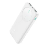 JR-PBF12 10000 mAh 2,4 A 2x USB-A 1x USB-C Power Bank - fehér
