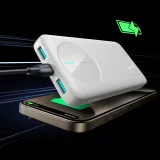 JR-PBF12 10000 mAh 2,4 A 2x USB-A 1x USB-C Power Bank - fehér 11