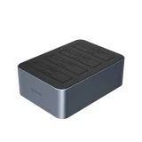6646C3-C dokovna stanica s offline kloniranjem za 4 2,5'' / 3,5'' SATA HDD / SSD pogona - siva