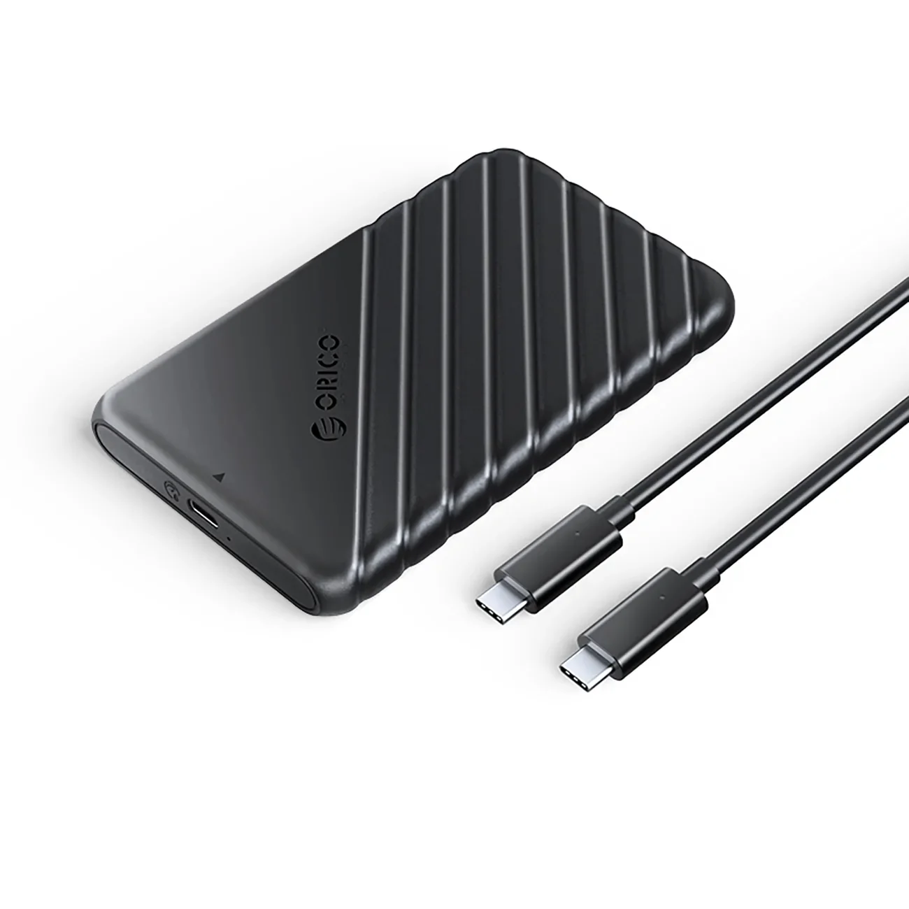 25PW1C-C3 2,5 hüvelykes HDD/SSD USB-C 6 Gb/s ház – fekete 25PW1C-C3 2,5 hüvelykes HDD/SSD USB-C 6 Gb/s ház – fekete