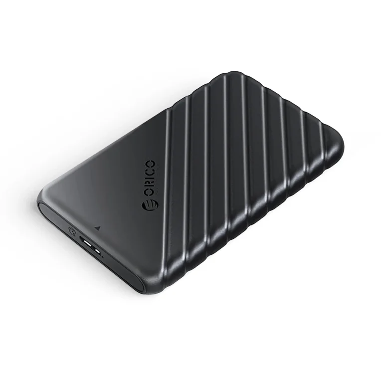 25PW1-U3 2,5'' HDD / SSD USB Micro-B 5 Gb/s meghajtóház – fekete