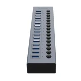 BT2U3-16AB hub 16 db USB-A porttal – szürke 3