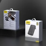 Ultravékony GaN 65 W-os utazó fali töltő USB-A USB-C PD EU / US – fekete 6