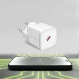 GaN fali töltő Power Delivery 20 W-tal – fehér 5