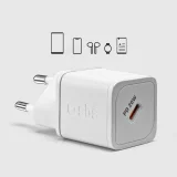 GaN fali töltő Power Delivery 20 W-tal – fehér 9